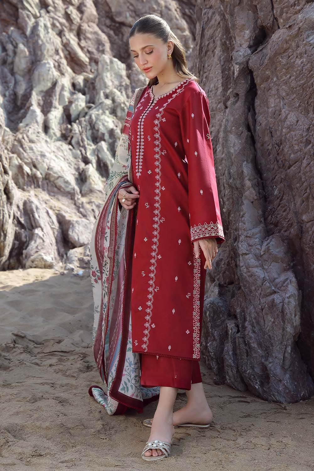 Zainab Chutani Premium Dhanak Suit
