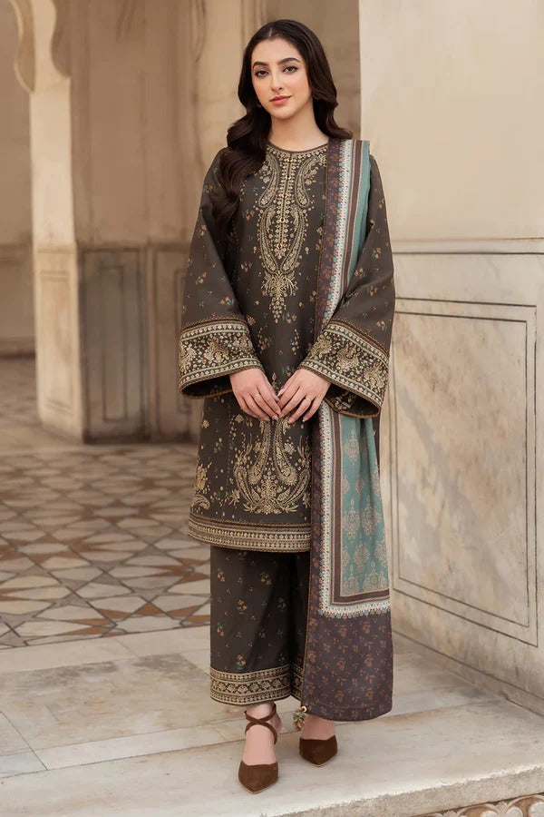 Jazmin Premium Dhanak – Embroidered Set