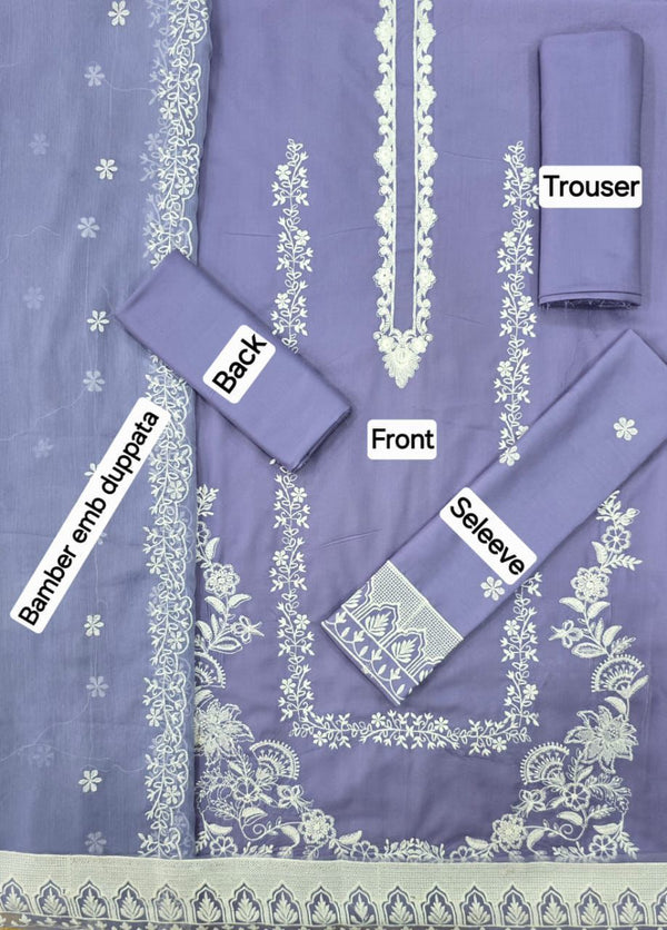 zarqash Premium Dhanak Embroidered Suit