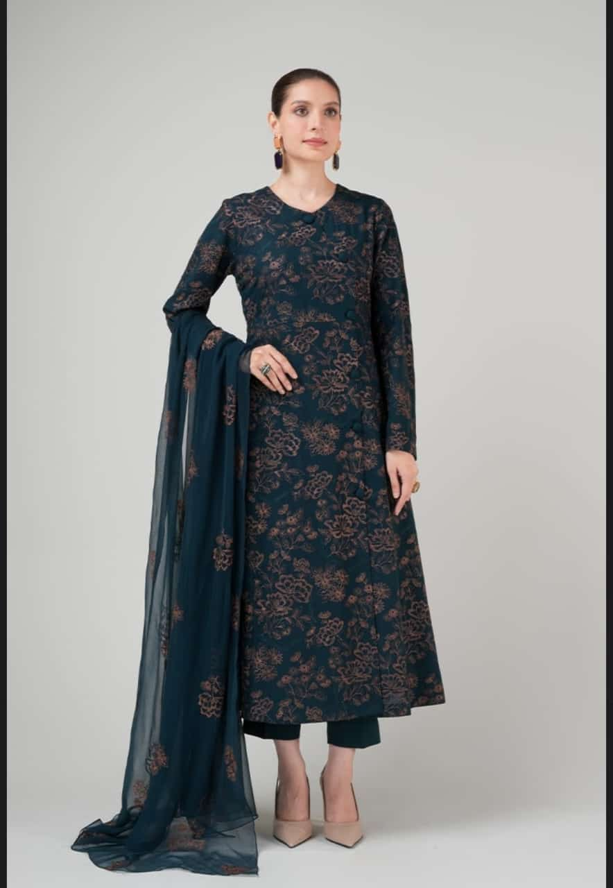 Bareeze Premium Dhanak Embroidered Set