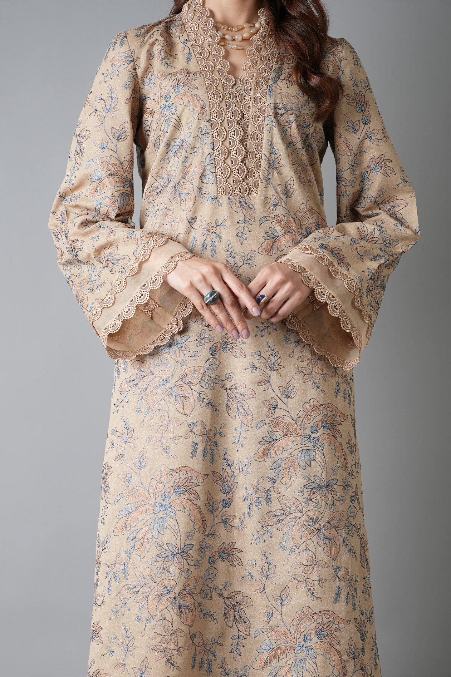 Bareeze Premium Dhanak Embroidery Suit