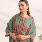 Premium Slub Khaddar Embroidered 3PC