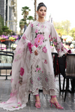 Elegant Embroidered Lawn Suit with Chiffon Dupatta – 3 Piece Unstitched Women’s Outfit
